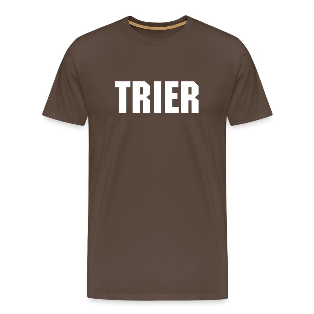 Männer Premium T-Shirt Trier - Edelbraun