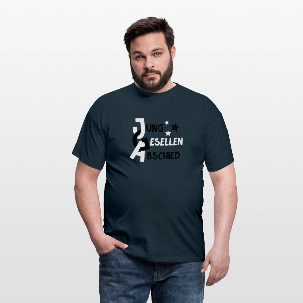 Männer T-Shirt JGA - Navy