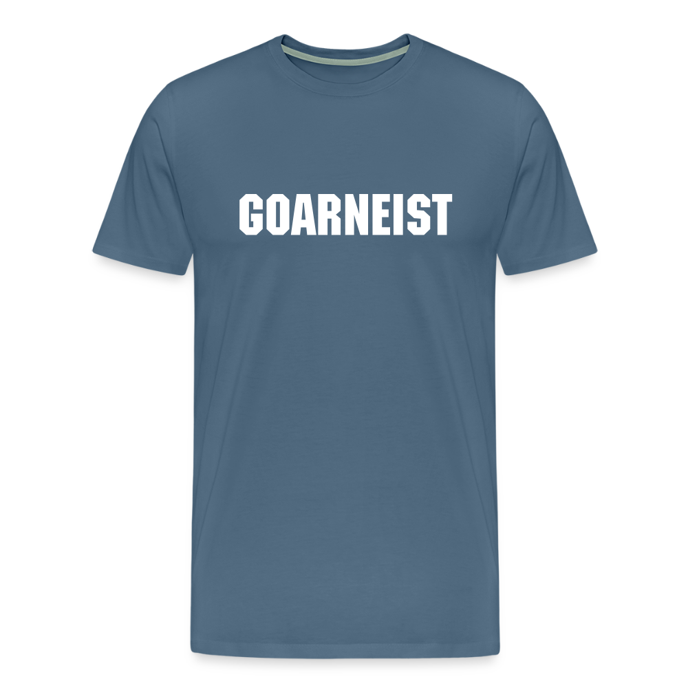 Männer Premium T-Shirt Goarneist - Blaugrau