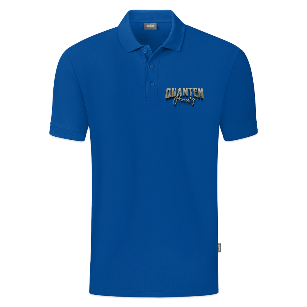 JAKO Männer Polo Organic Quanten Hautz - Blau
