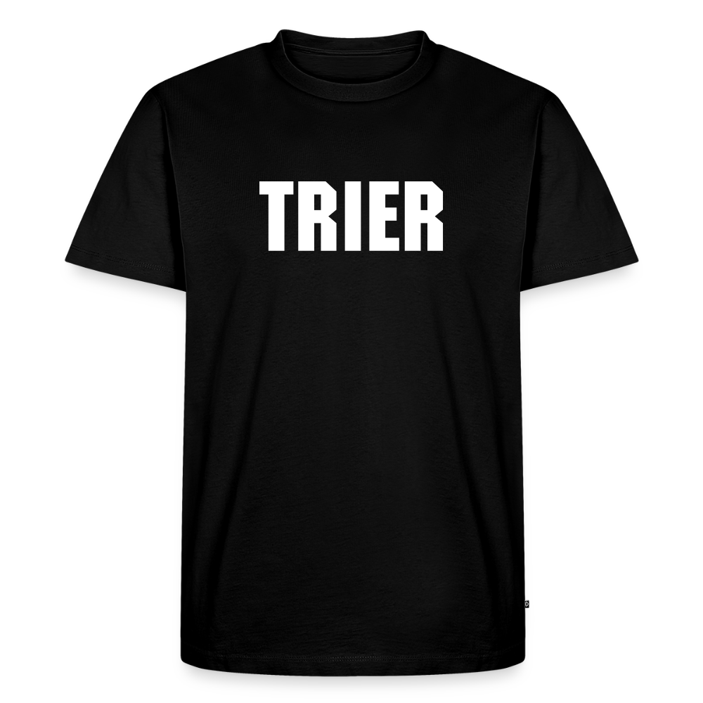 Männer Premium T-Shirt Trier - Schwarz