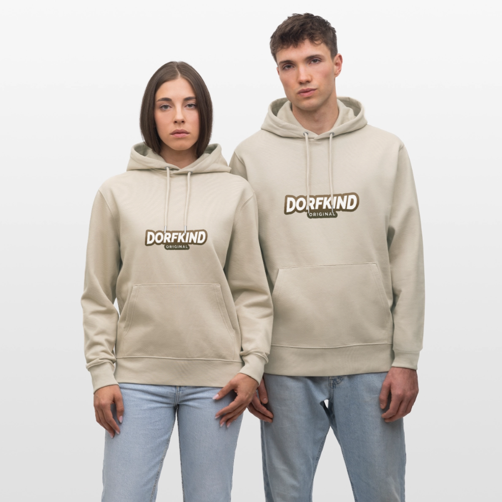 Stanley/Stella Unisex Bio-Hoodie Dorfkind - Beige