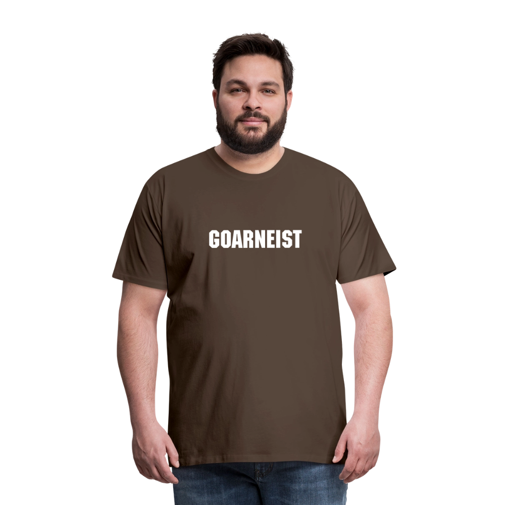 Männer Premium T-Shirt Goarneist - Edelbraun