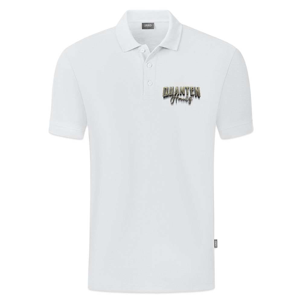 JAKO Männer Polo Organic Quanten Hautz - Weiß