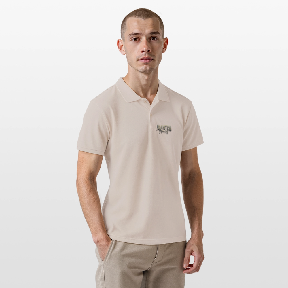 Männer Poloshirt Quanten Hautz - Beige