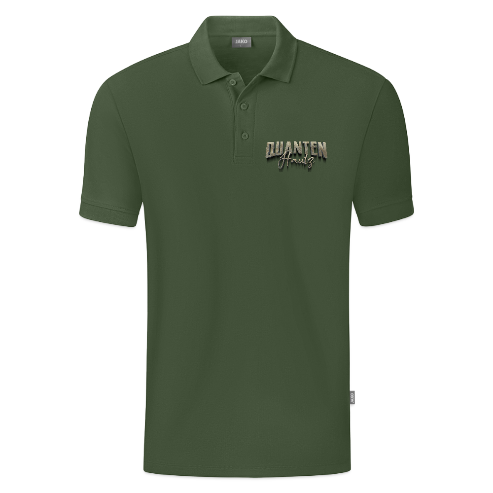 JAKO Männer Polo Organic Quanten Hautz - Tannengrün