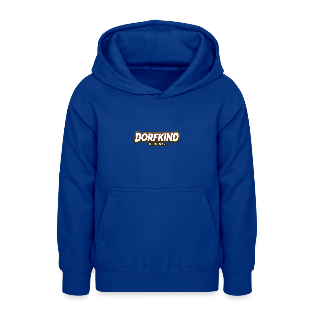 Teenager Hoodie Dorfkind - Royalblau