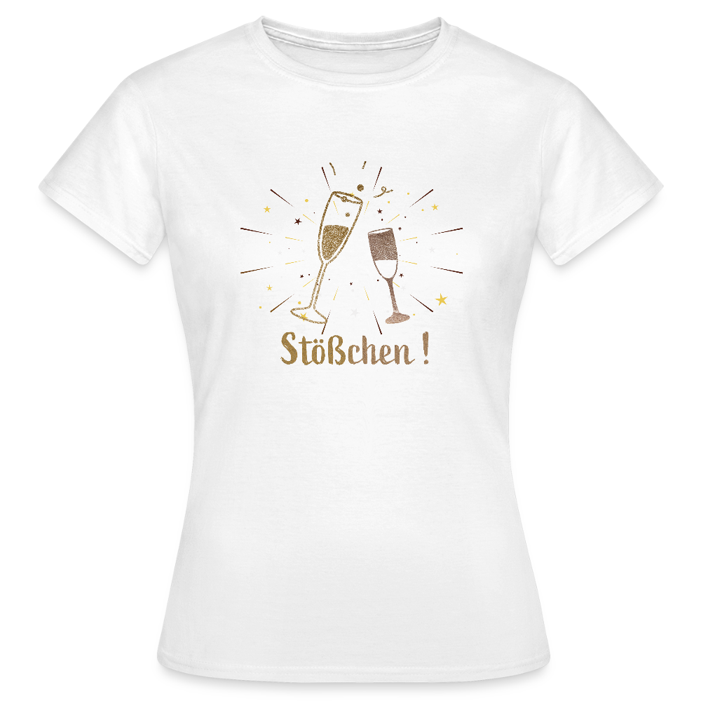 Frauen T-Shirt Stößchen - Weiß