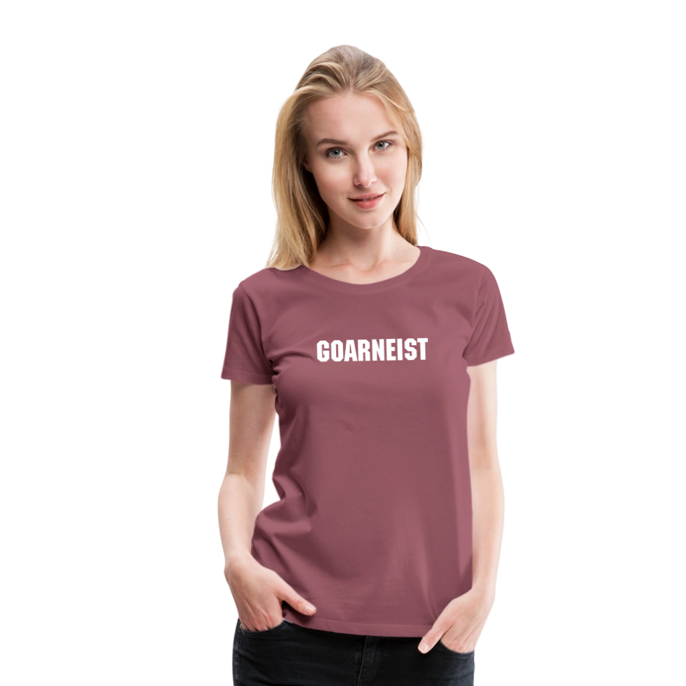 Frauen Premium T-Shirt Goarneist - Malve