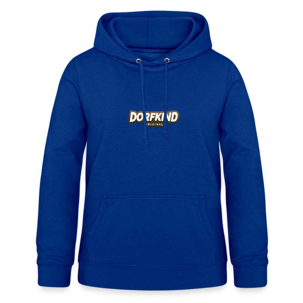 Frauen Hoodie Dorfkind - Royalblau