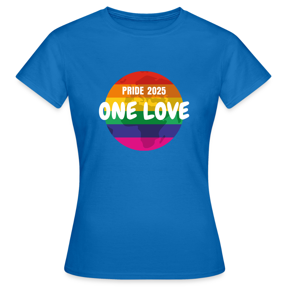 Frauen T-Shirt Pride - Royalblau