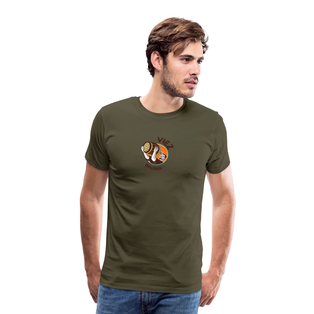 Männer Premium T-Shirt Viezbruder - Khaki
