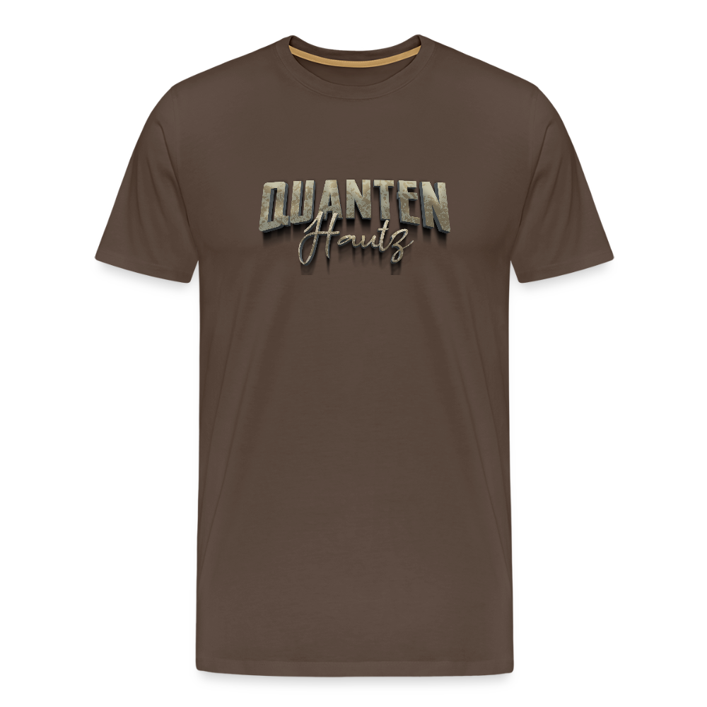 Männer Premium T-Shirt Quanten Hautz - Edelbraun