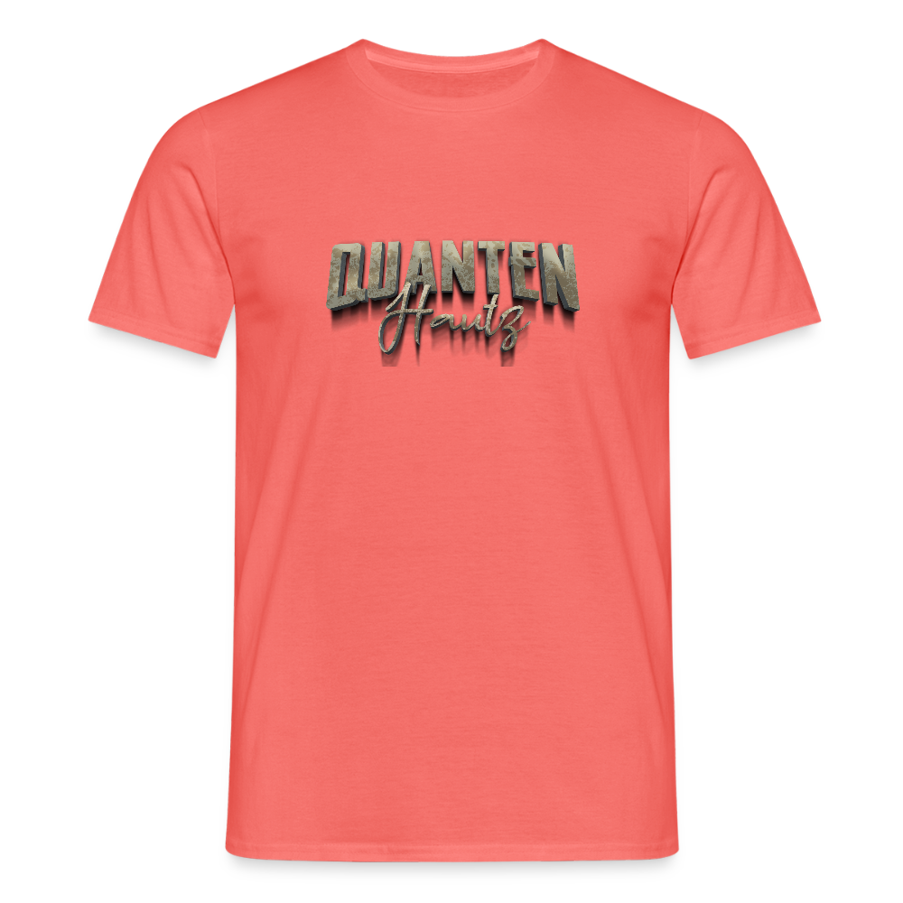 Männer T-Shirt Quanten Hautz - Koralle