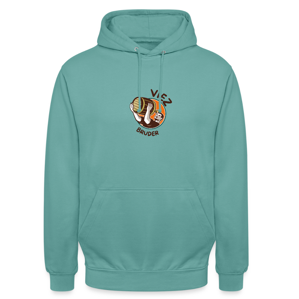 Unisex Hoodie Viezbruder - Pastelltürkis
