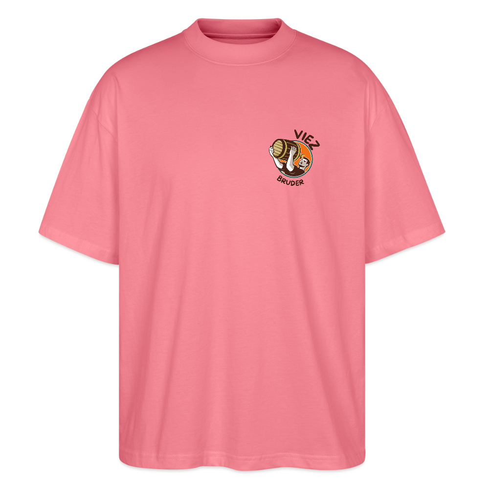 Oversized Unisex Bio T-Shirt Viezbruder - Pink 