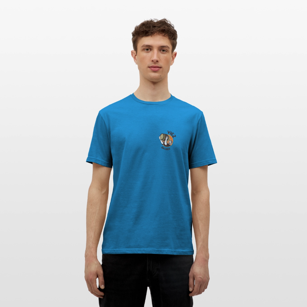 Männer T-Shirt Viezbruder - Royalblau