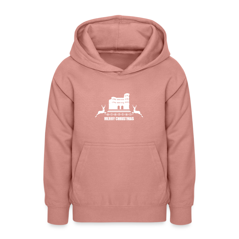 Teenager Hoodie Weihachten - Altrosa