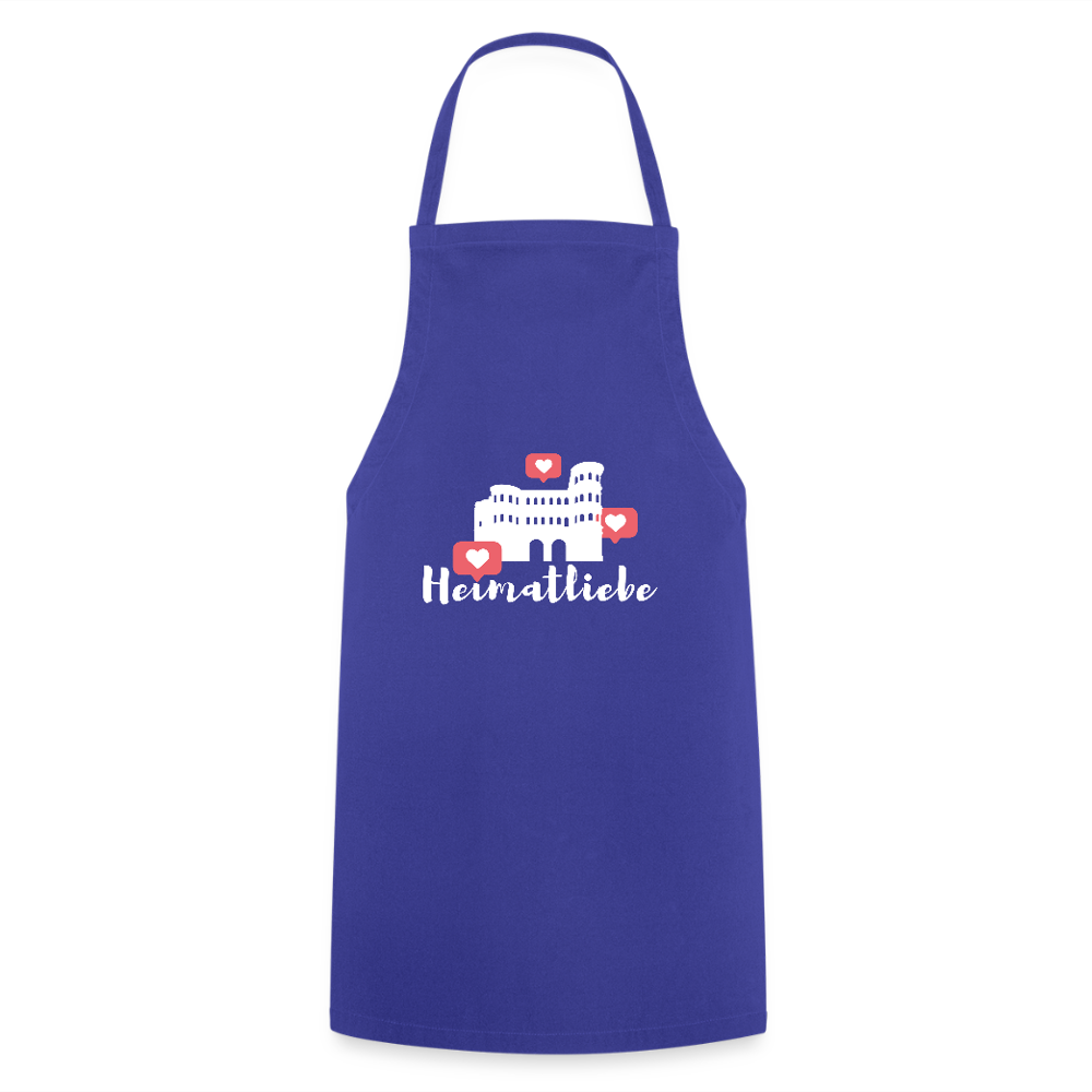 Kochschürze Heimatliebe - Royalblau