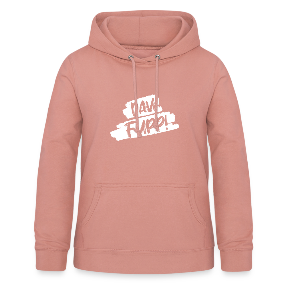 Frauen Hoodie Dau Fupp - Altrosa