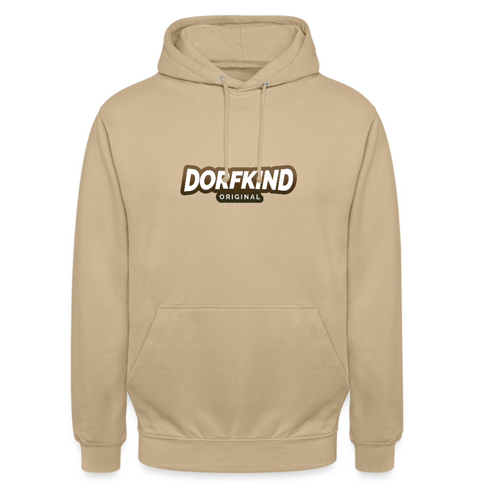 Unisex Hoodie Dorfkind - Beige