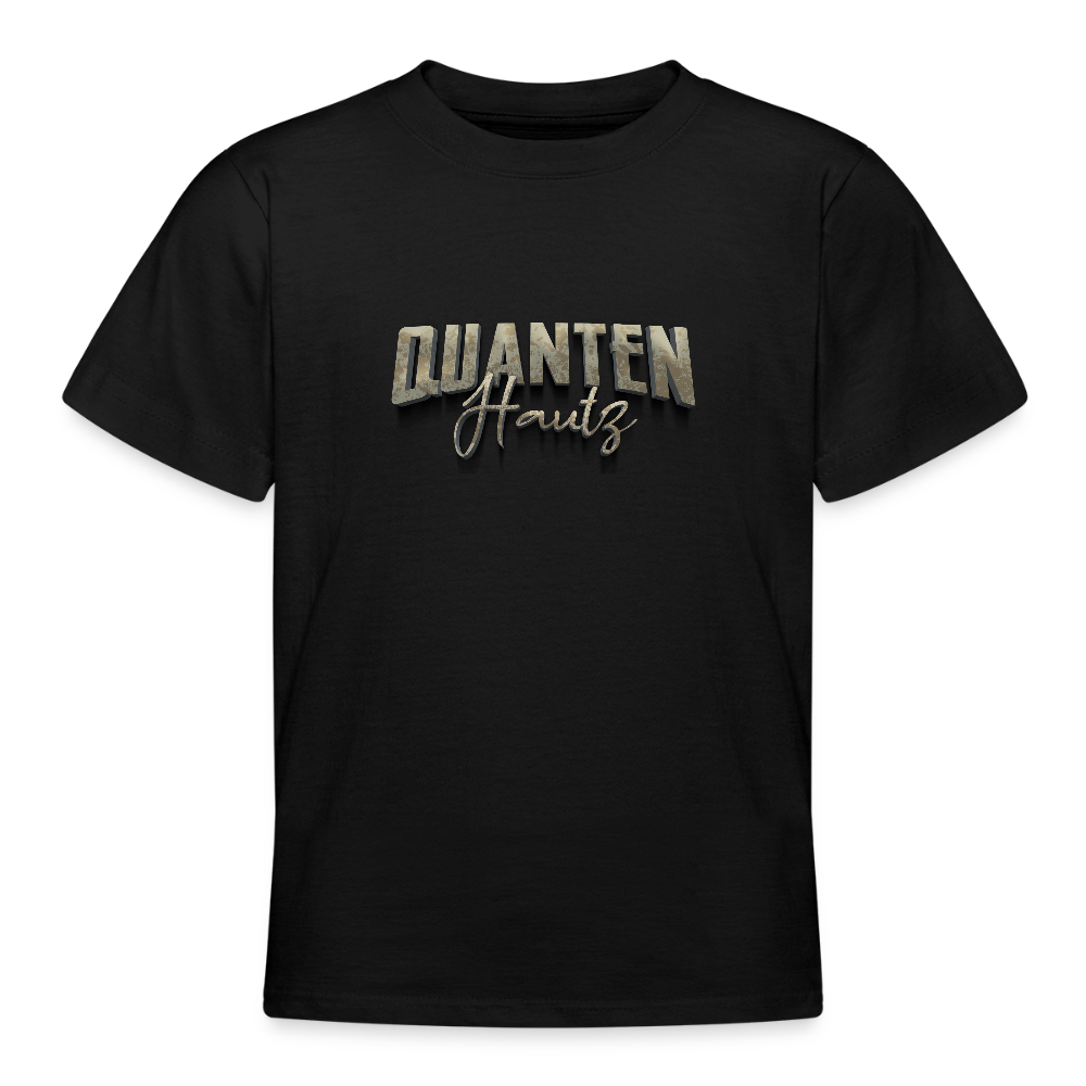 Teenager T-Shirt Quanten Hautz - Schwarz