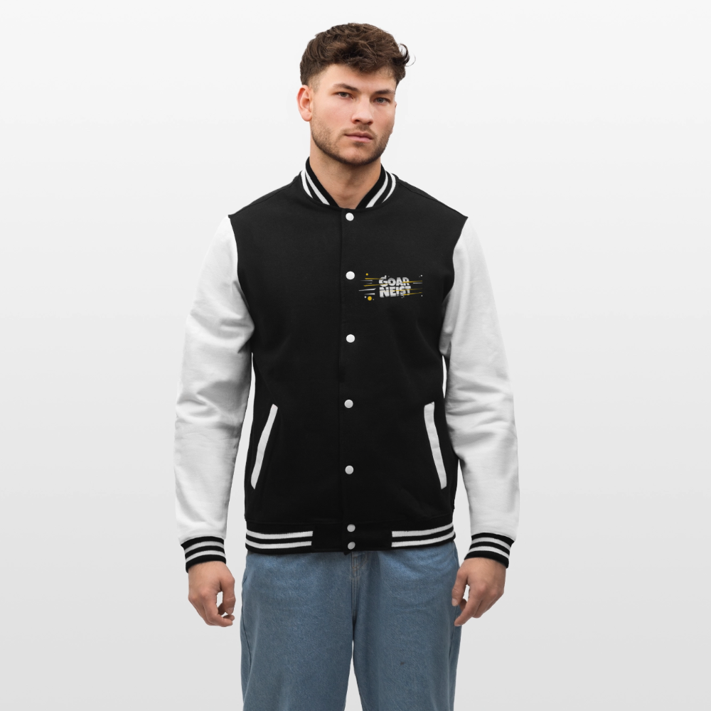 College-Sweatjacke  Goarneist - Schwarz/Weiß