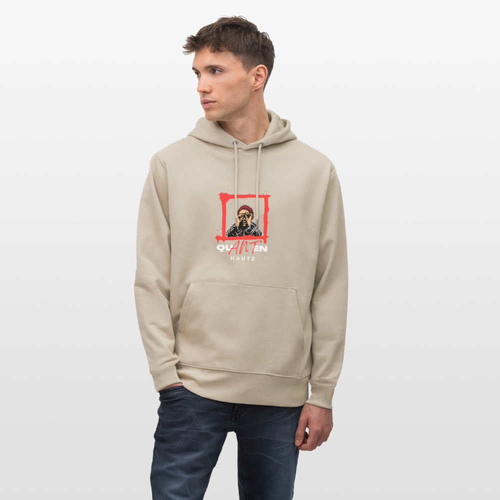 Unisex Bio-Hoodie CRUISER  Quanten Hautz - Beige