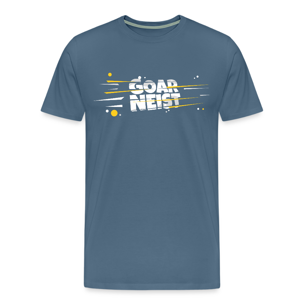 Männer Premium T-Shirt Goarneist - Blaugrau