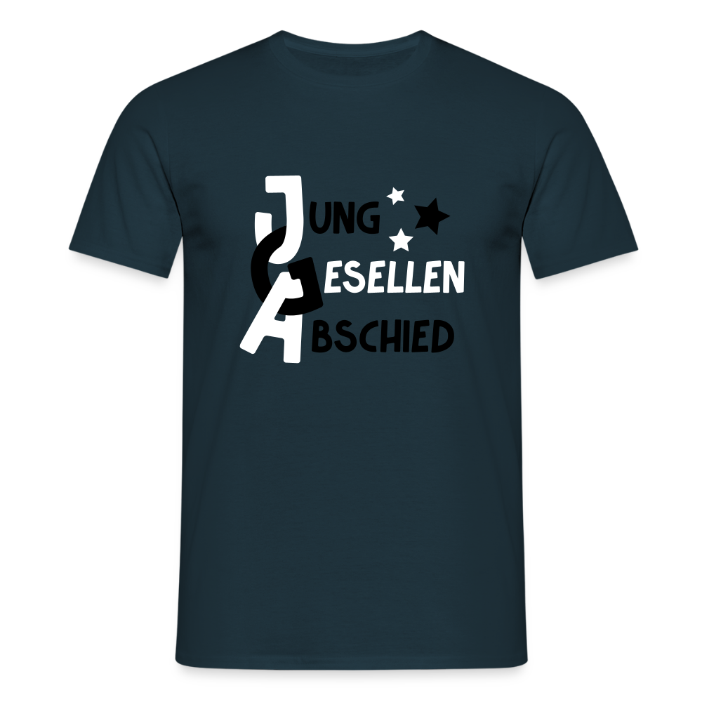 Männer T-Shirt JGA - Navy