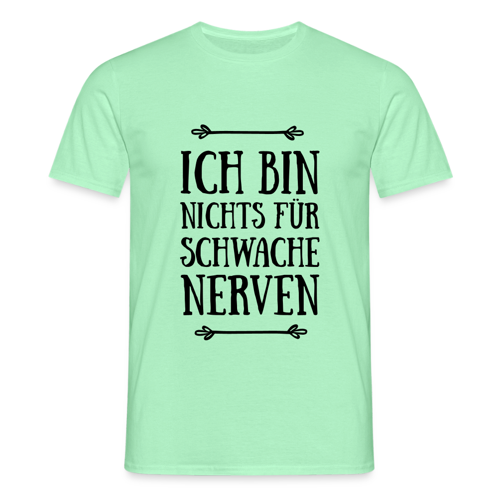 Männer T-Shirt Fun - Mintgrün