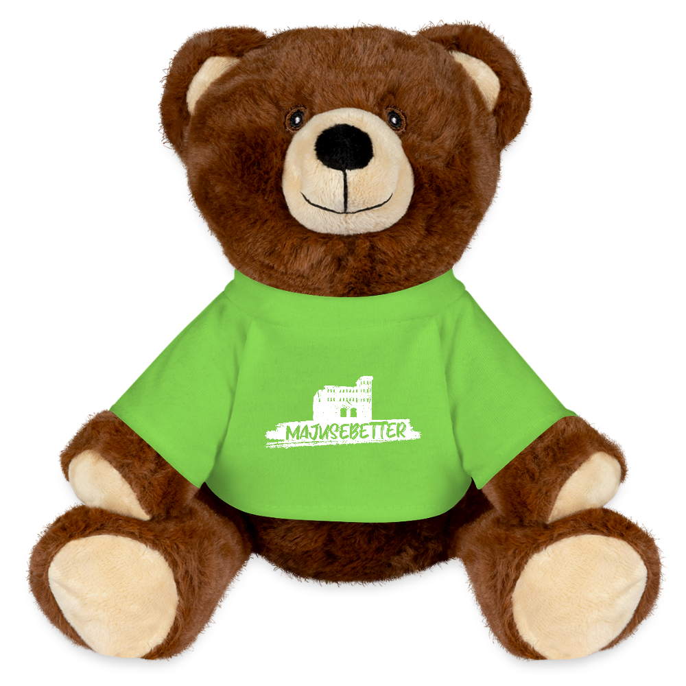 MiniFeet® RecycelBär® Braun majusebetter - Hellgrün