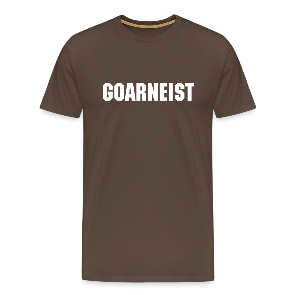 Männer Premium T-Shirt Goarneist - Edelbraun
