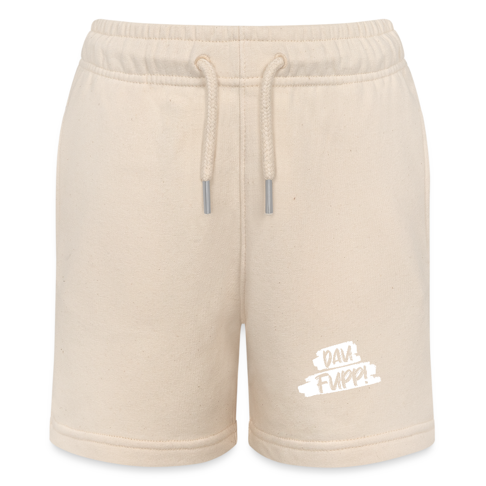 Stanley/Stella Teenager Bio-Joggingshorts Dau Fupp - Weißgrau