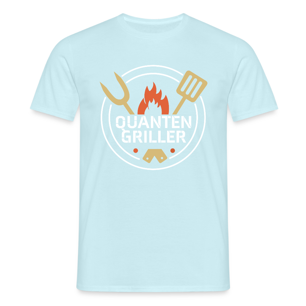 Männer T-Shirt Quanten Griller - Sky