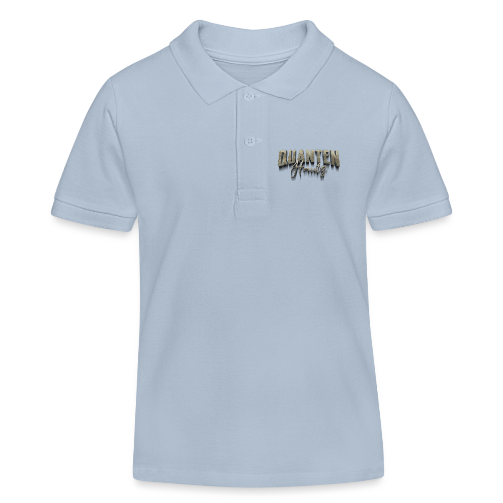 Stanley/Stella Kinder Bio-Poloshirt Quanten Hautz - sky Blue