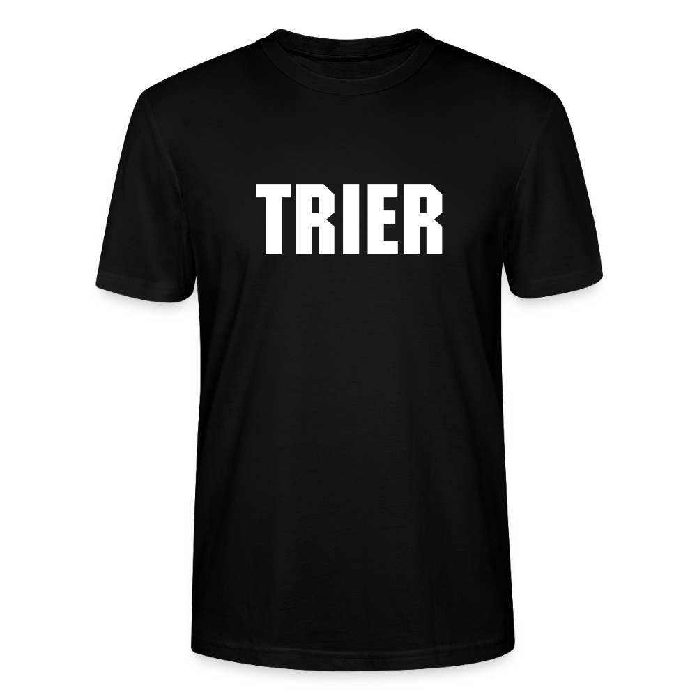 Stanley/Stella Unisex T-Shirt Trier - Schwarz
