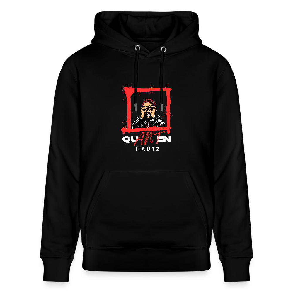 Unisex Bio-Hoodie CRUISER  Quanten Hautz - Schwarz
