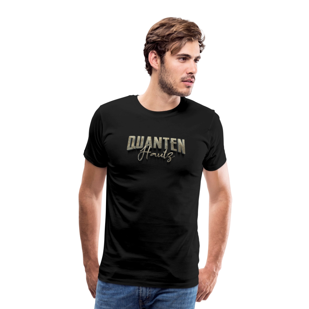 Männer Premium T-Shirt Quanten Hautz - Schwarz