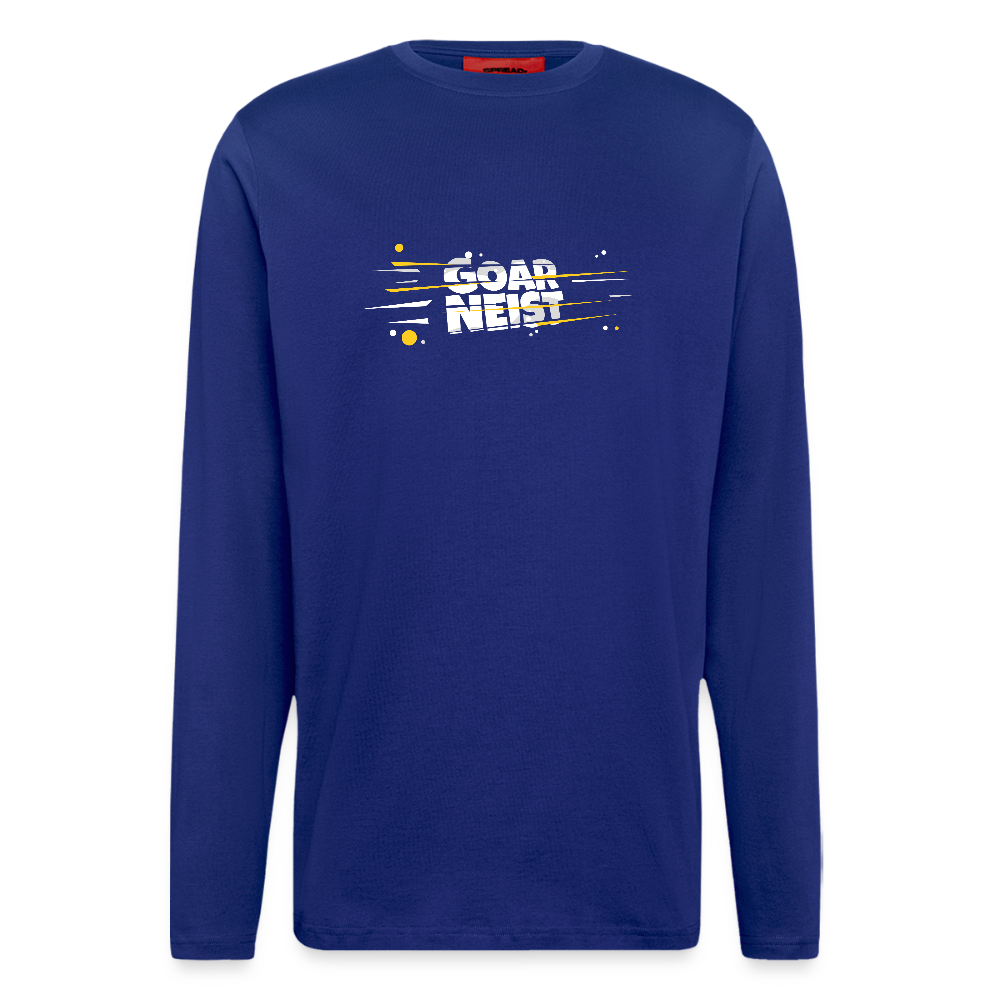 Organic Relaxed Langarmshirt Goarneist - Iconic Blue