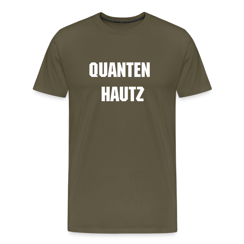 Männer Premium T-Shirt Quanten Hautz - Khaki