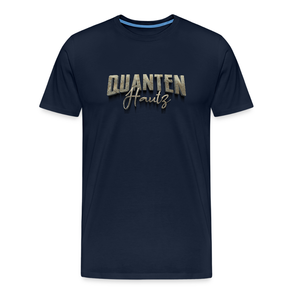 Männer Premium T-Shirt Quanten Hautz - Navy