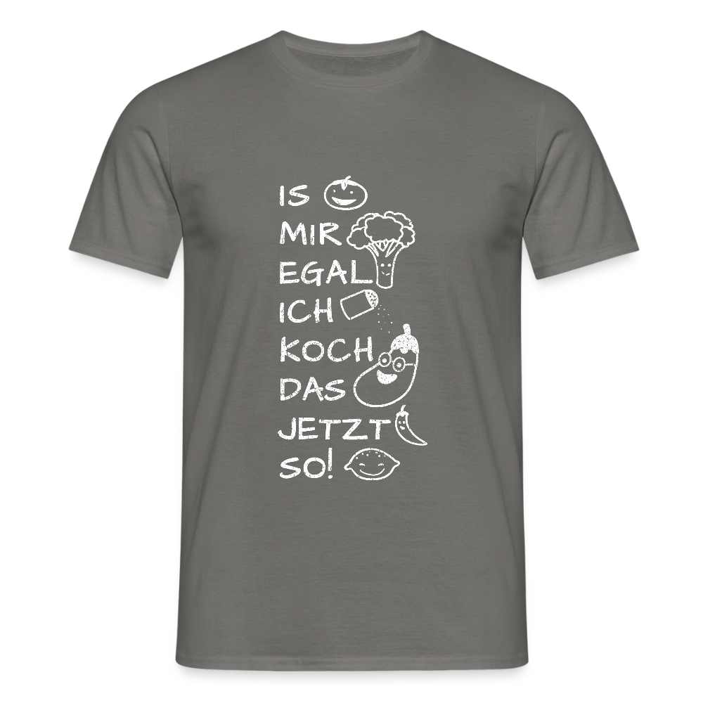 Männer T-Shirt Fun - Graphit