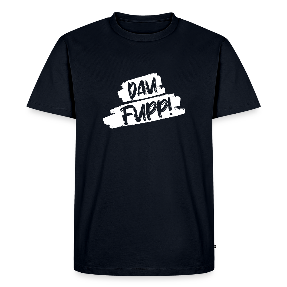 Männer Premium T-Shirt Dau Fupp - Navy