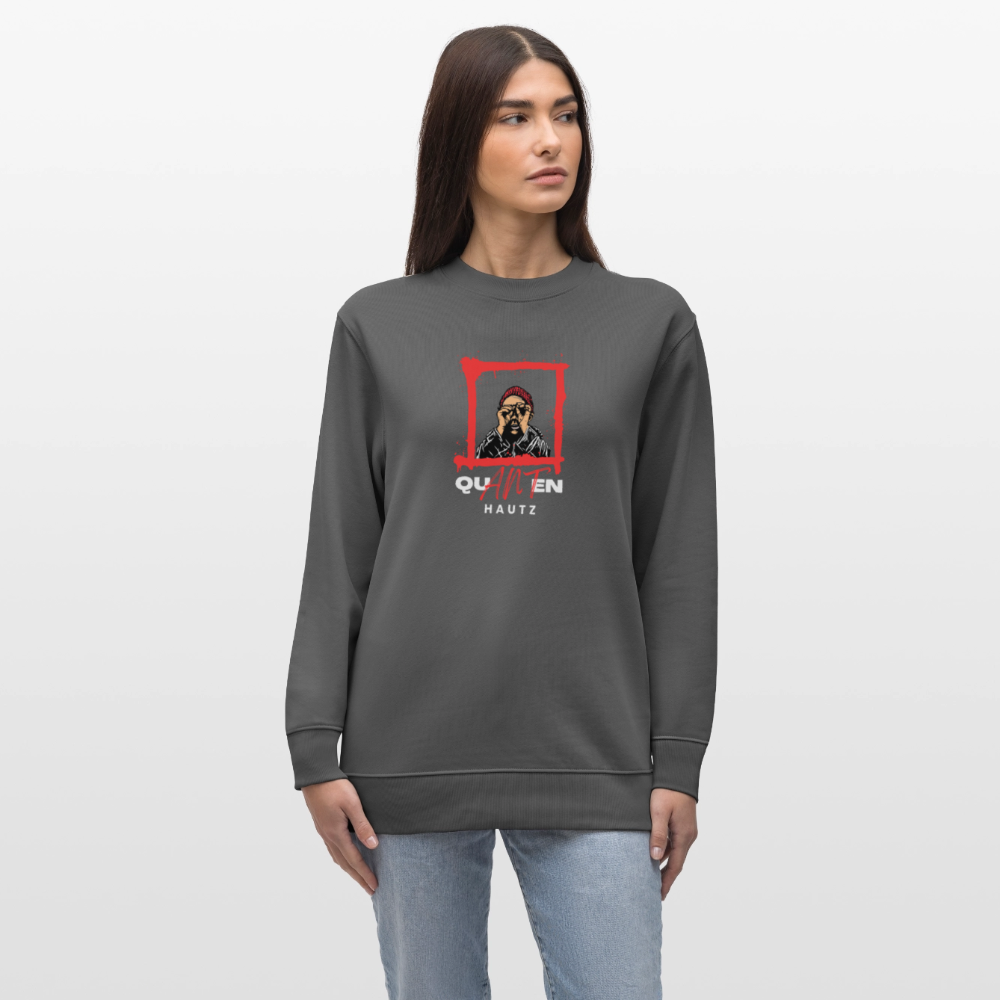 Unisex Bio-Sweatshirt CHANGER  Quanten Hautz - Anthrazit