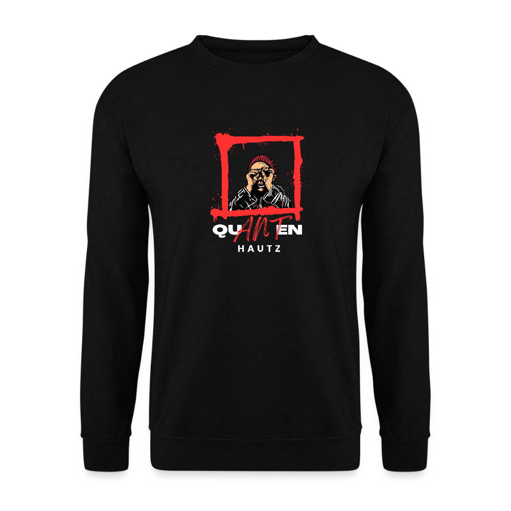 Unisex Pullover Quanten Hautz - Schwarz