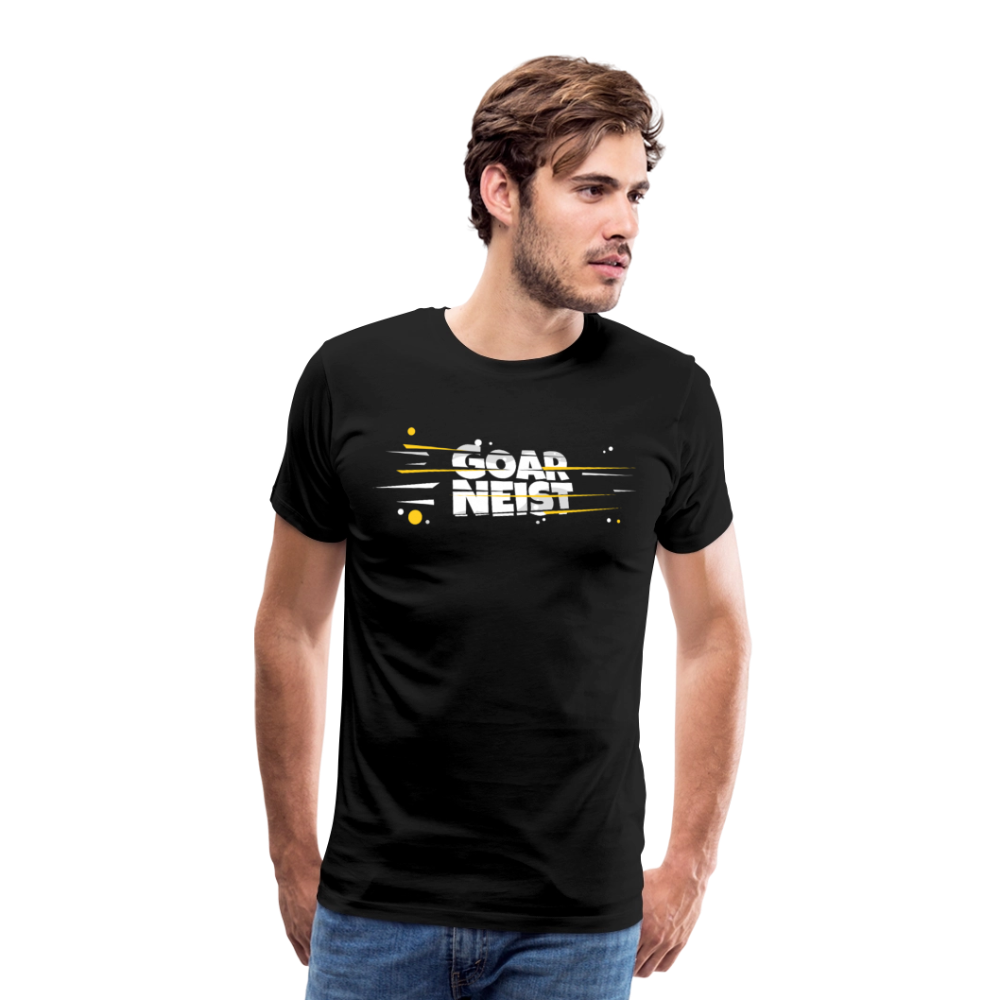 Männer Premium T-Shirt Goarneist - Schwarz