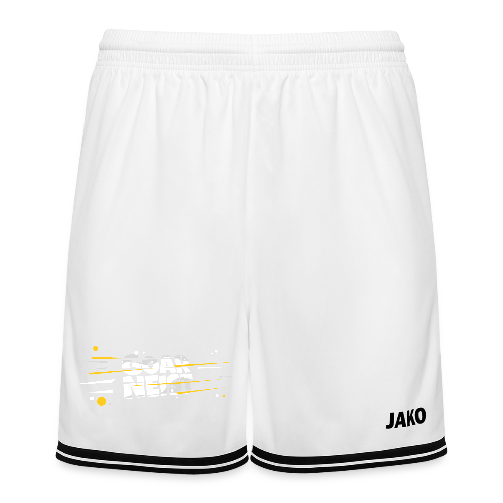 JAKO Basketball Short Center 2.0 Goarneist - Weiß/Schwarz