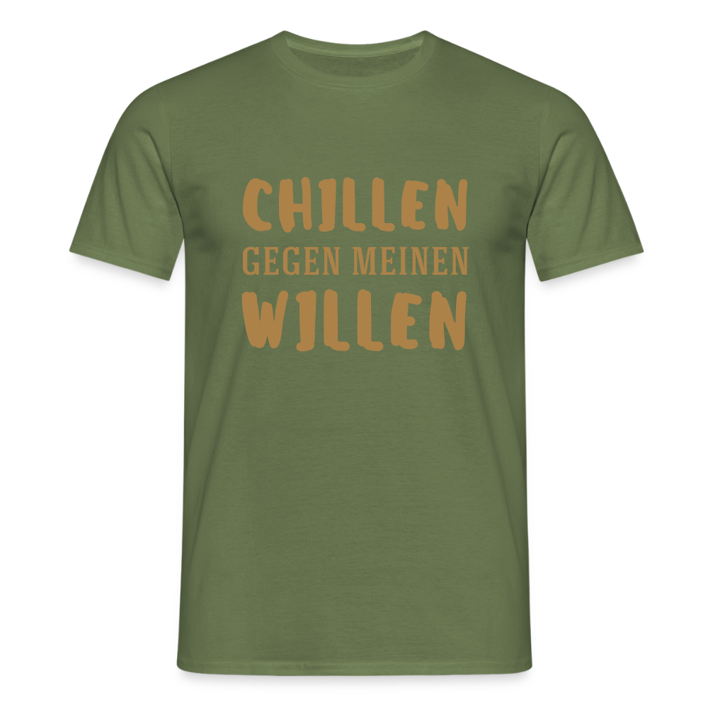 Männer T-Shirt Fun Shirt - Militärgrün