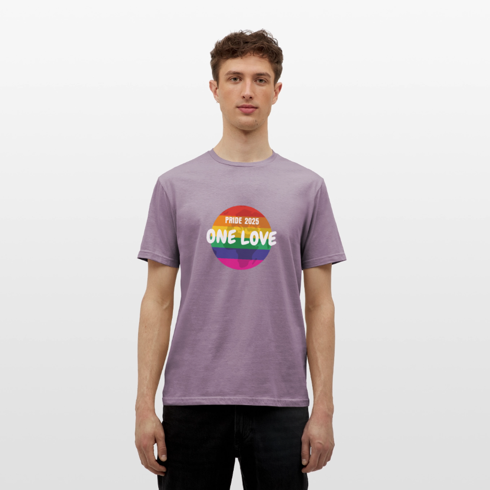 Männer T-Shirt Pride - Lilagrau 